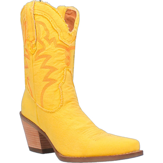 YA'LL NEED DOLLY YELLOW  BOOTIE