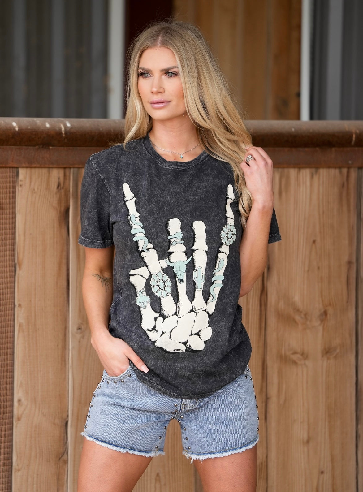 TURQUOISE TILL DEATH T-SHIRT ￼