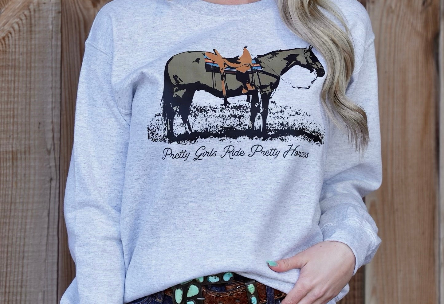 PRETTY HORSES SWEATER