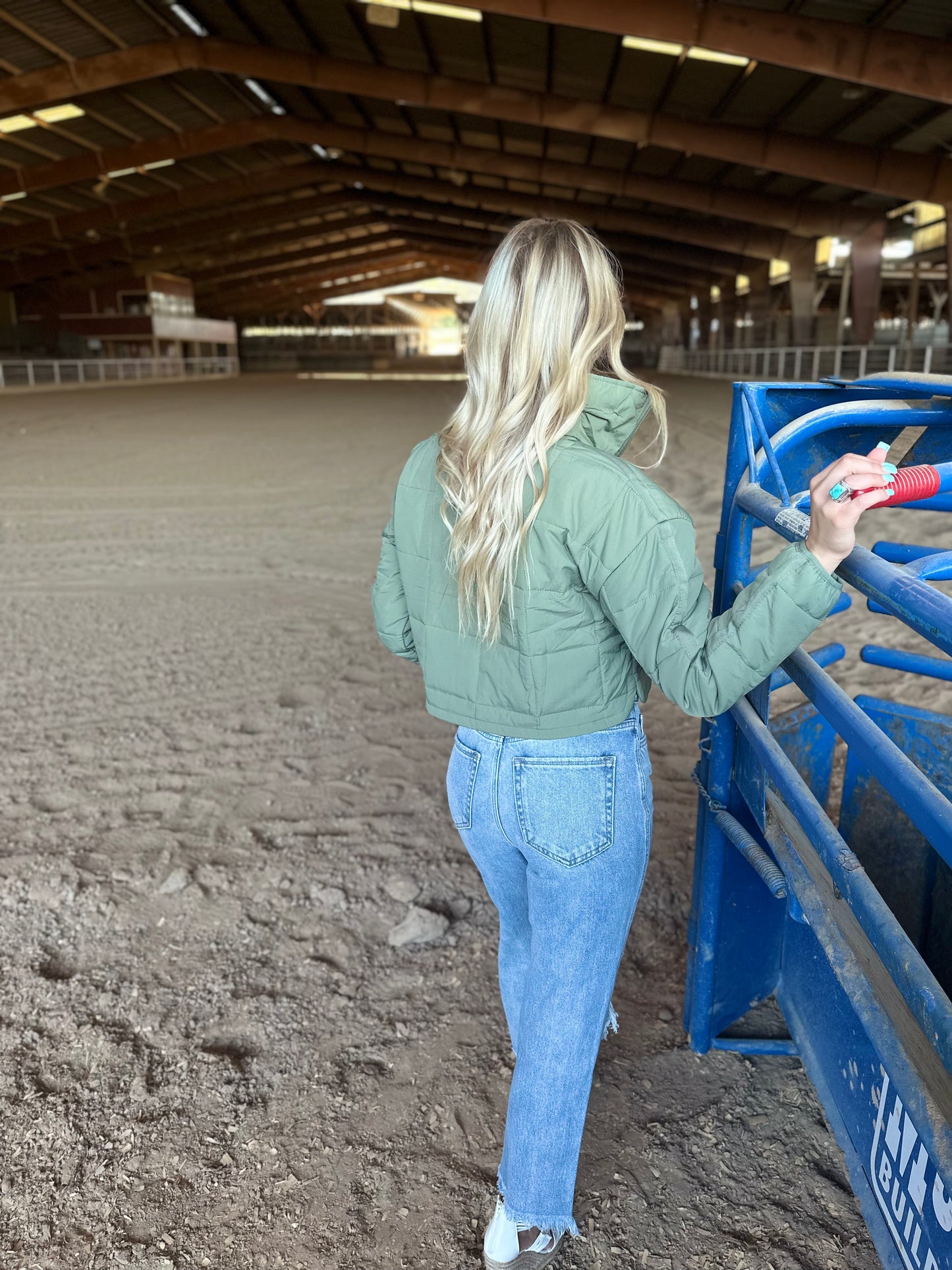 MAKE IT WESTERN PUFFER JACKET