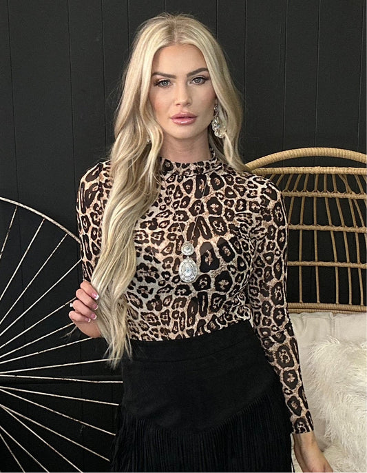 LEOPARD LOVE TOP