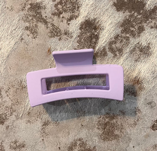 PURLE HAIR CLIP