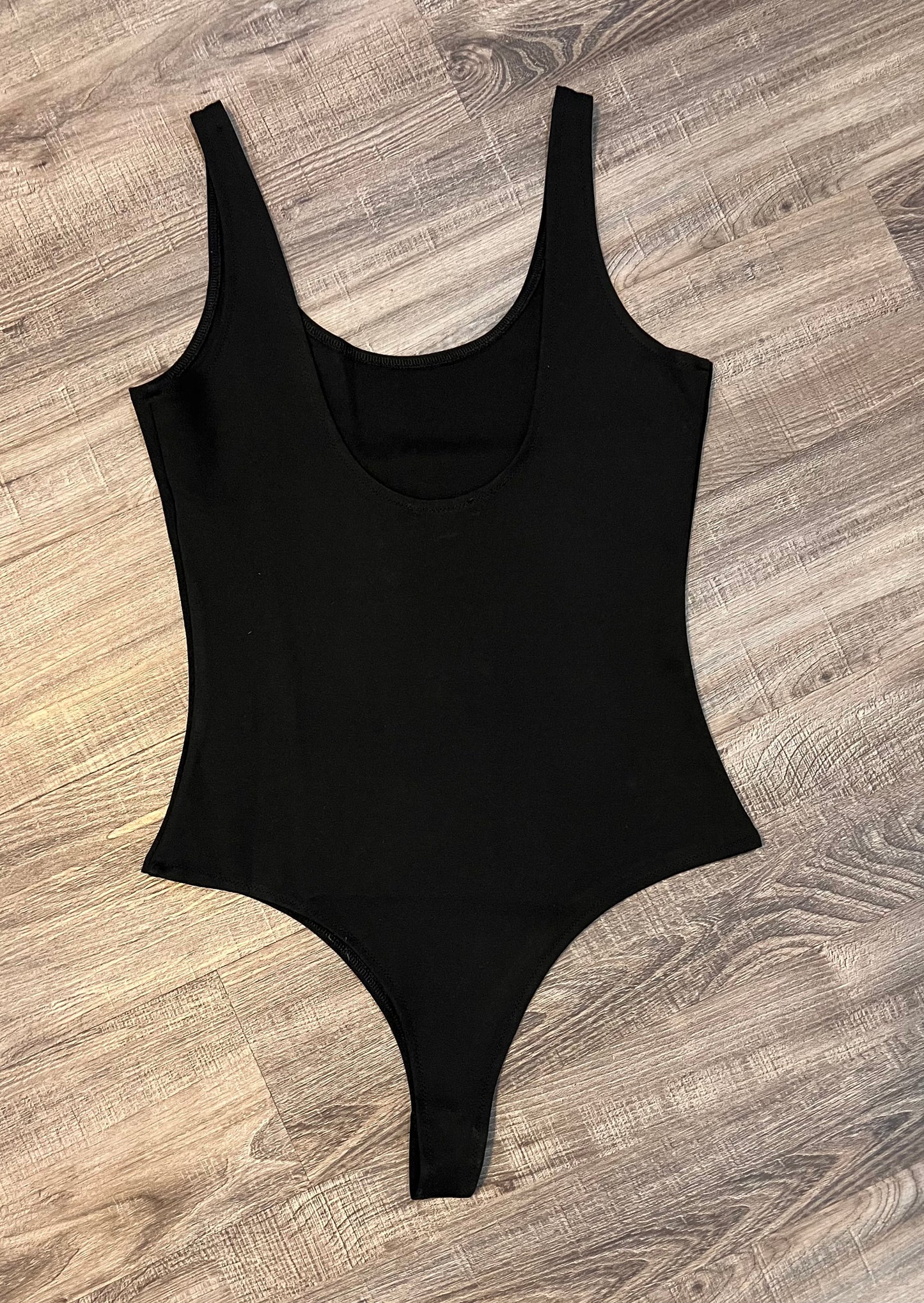 THE DOLLY BLACK BODYSUIT