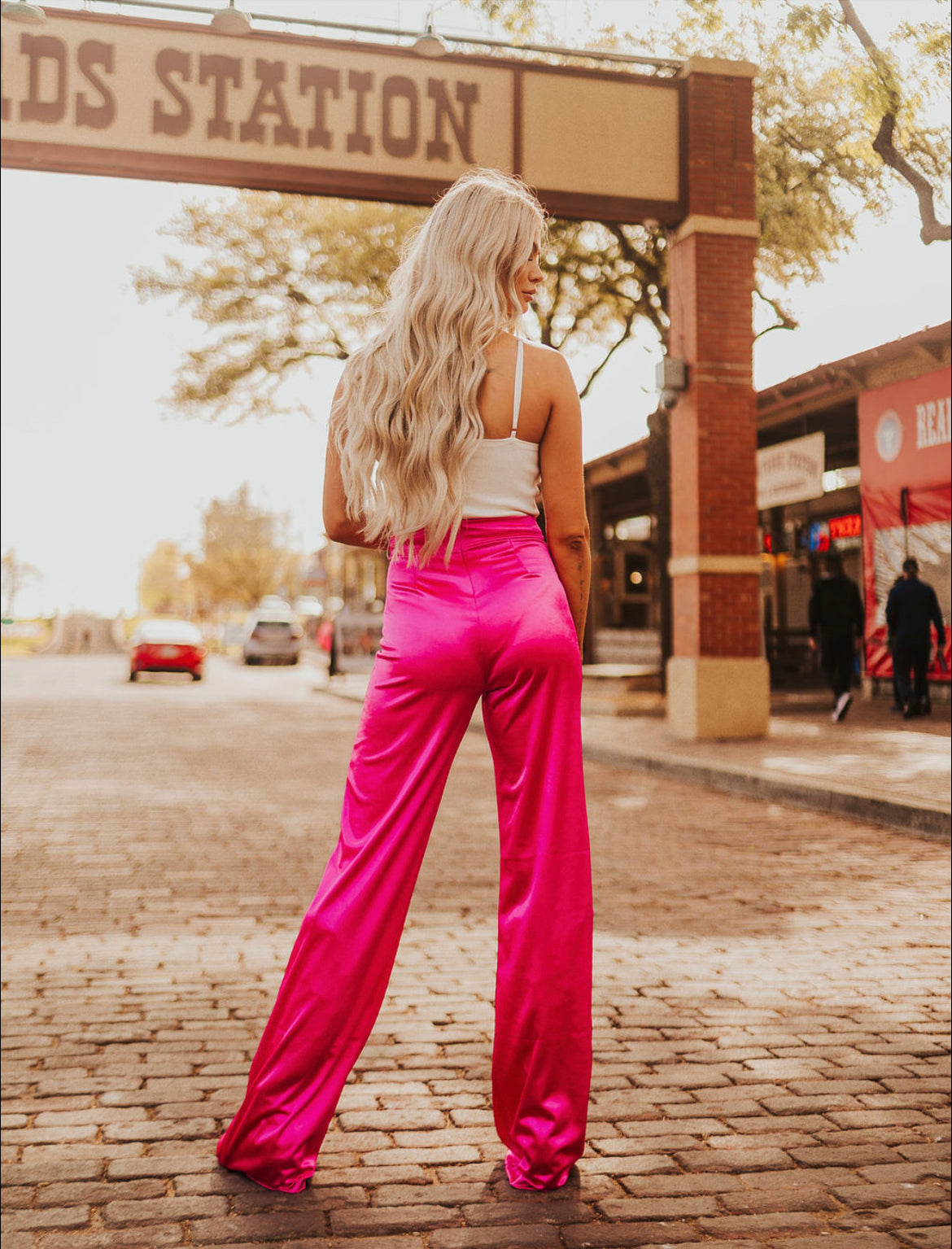 VINTAGE COWGIRL PINK PANTS