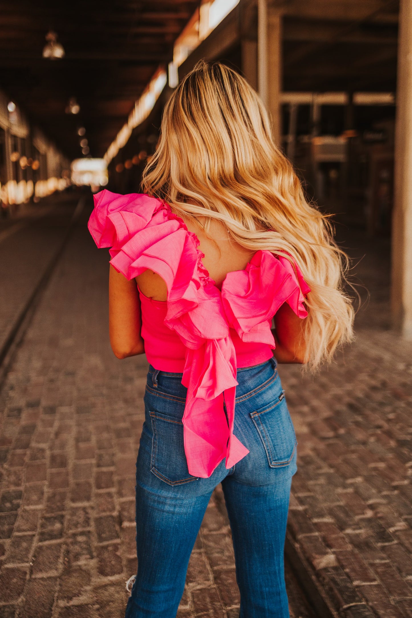 PRETTY AND PINK TOP