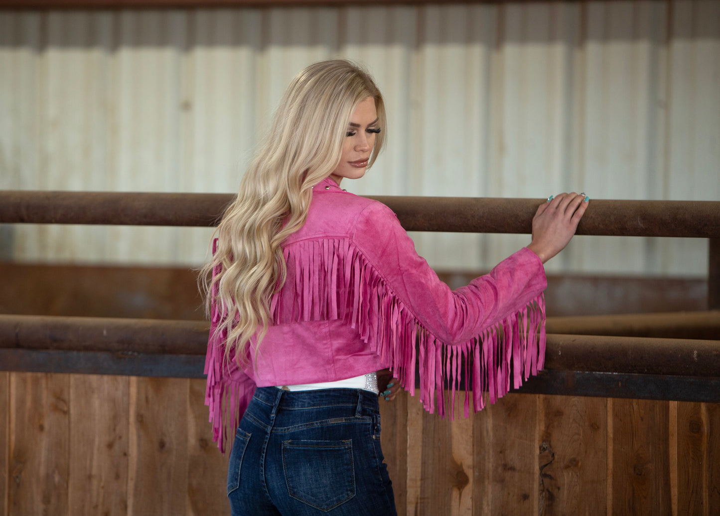 NFR PINK COWBOY SLINGER