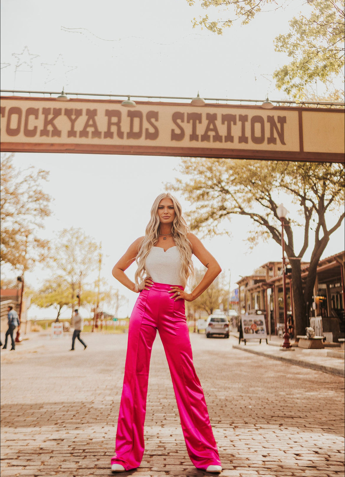 VINTAGE COWGIRL PINK PANTS