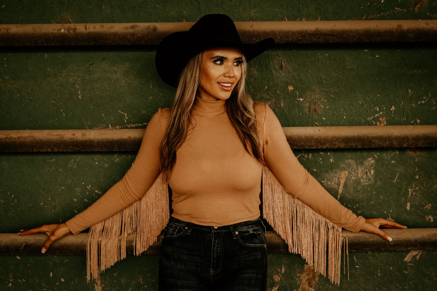 COWBOY REVIVAL TAN TOP